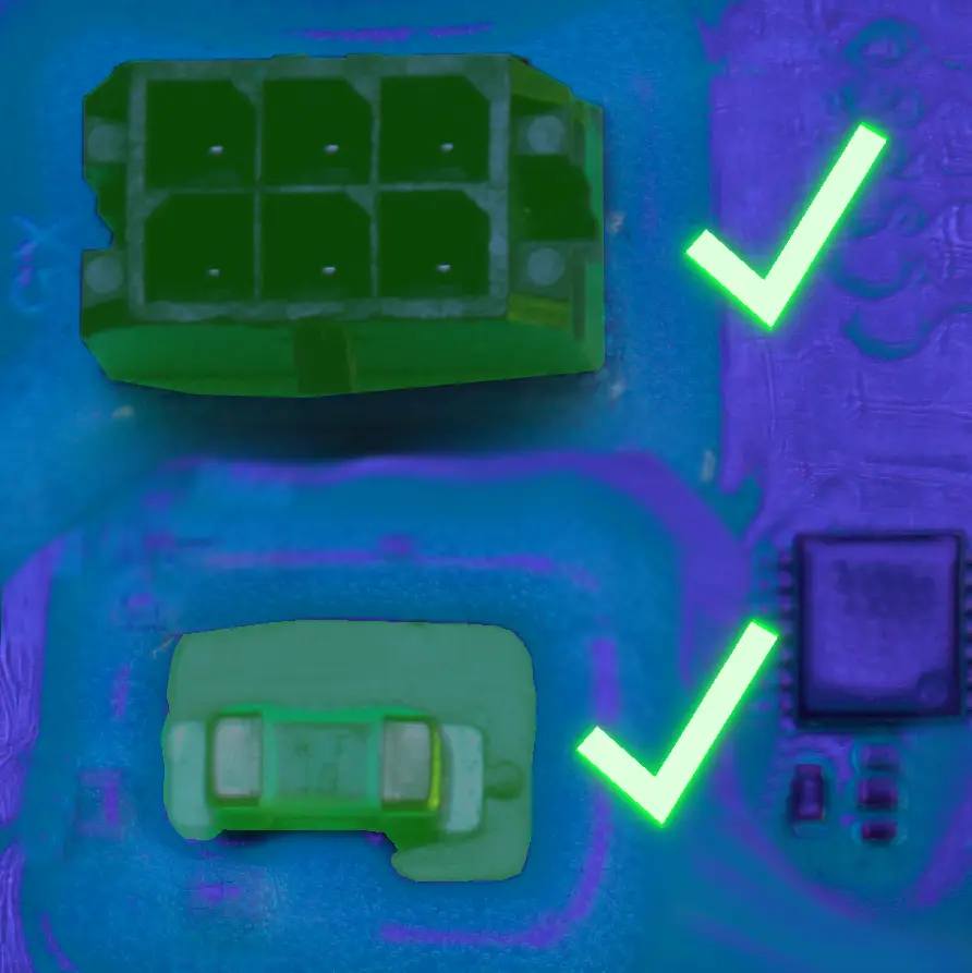 AOI Medizintechnik Platine UV-Lack